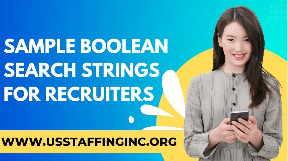 sample boolean search strings for recruiters