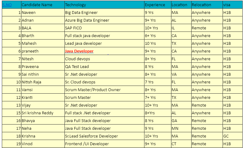 Java Developer Jobs Hotlist,
