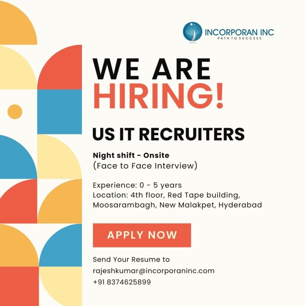 Hiring for US IT Recruiters Bench sales Recruiters for C2C Jobs - USA ...