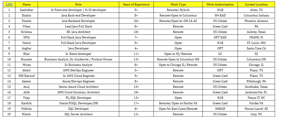 Java Developer Jobs Hotlist