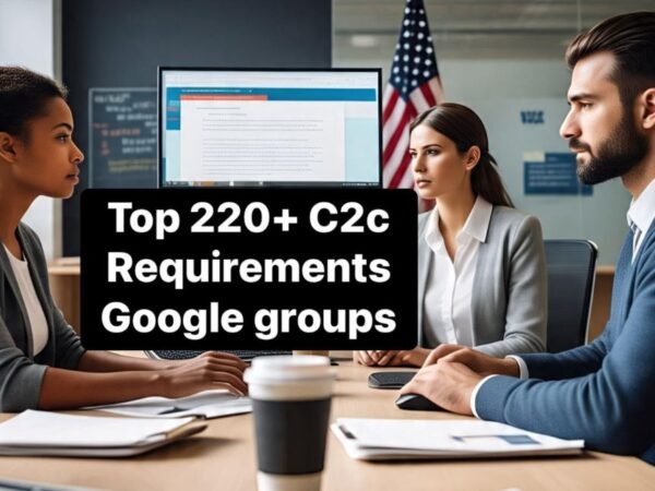 C2C Requirements for Google Groups