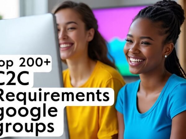 C2C Requirements google groups